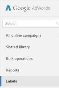 Adwords Labels Script