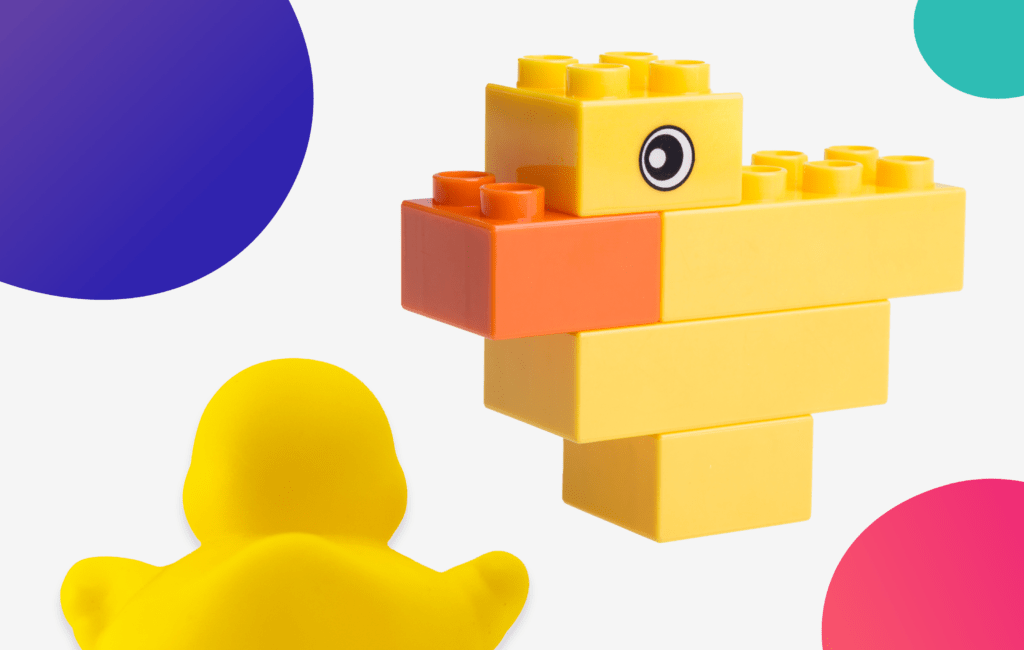 Building back Lego duck
